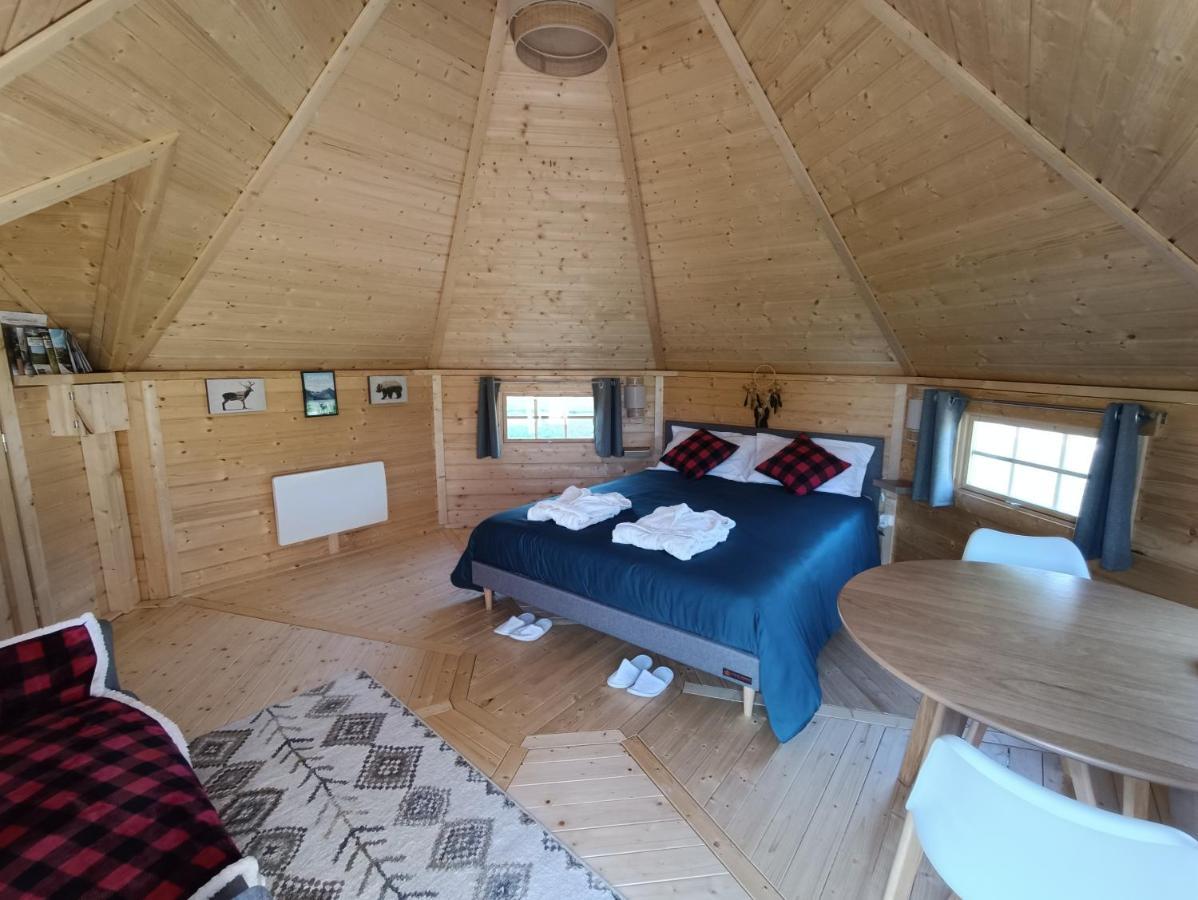Les Cabanes Du Grand Nord Pradines  Εξωτερικό φωτογραφία